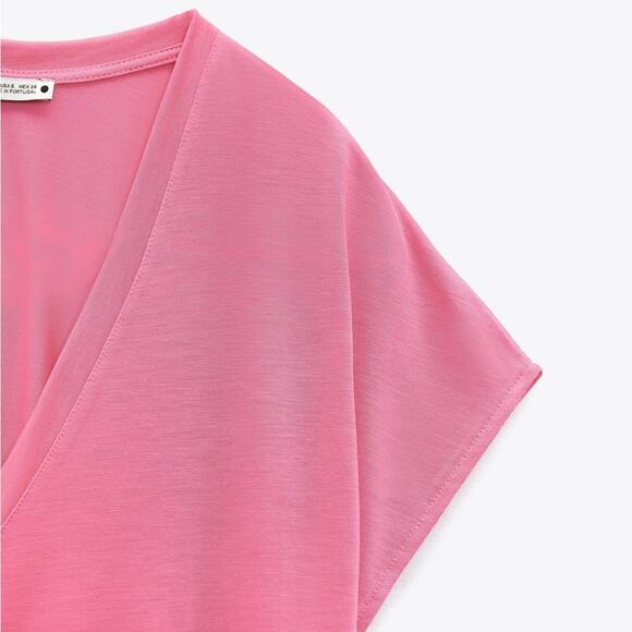 Zara V-Neck Top - Picture 2 of 4